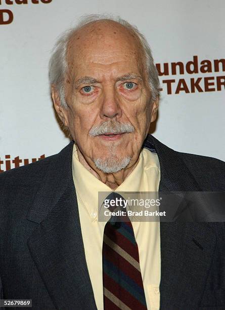 Actor Robert Altman arrives for the Sundance Institute Annual Risk-Takers Gala Benefit at Gotham Hall on April 21, 2005 in New York City.
