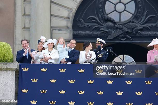 Christopher O'Neill, Princess Madeleine of Sweden, Prince Oscar of Sweden, Crown Princess Victoria of Sweden , Prince Daniel of Sweden, Princess...