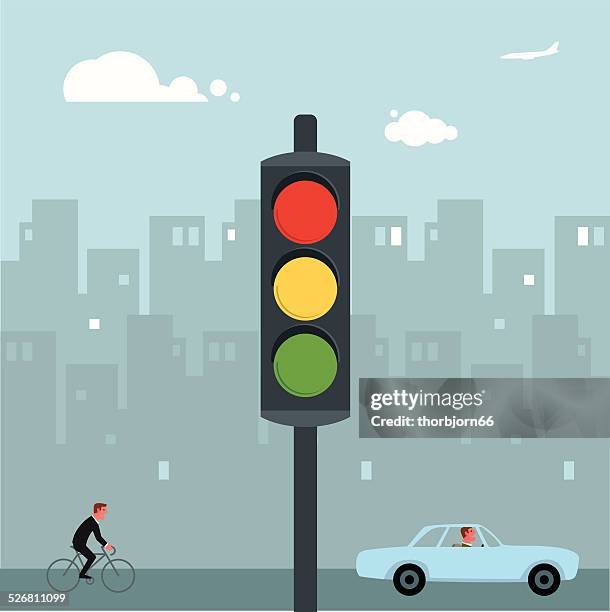 illustrations, cliparts, dessins animés et icônes de feu de signalisation - stoplight