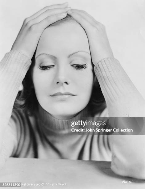 Actress Greta Garbo