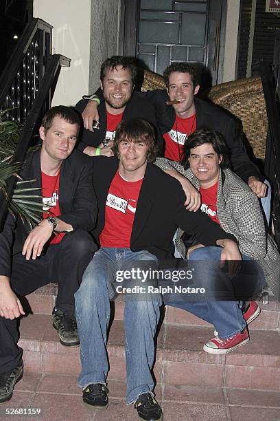 Audience Choice Award for Best Feature Film receipients Jaremy Catalino, Michael Burke Eshom Nelms, Ian Nelms, Peter Donovan pose for their film...