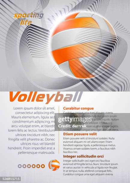 volleyball - volleyball net stock illustrations