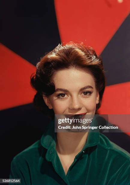 Actress Natalie Wood Smiling