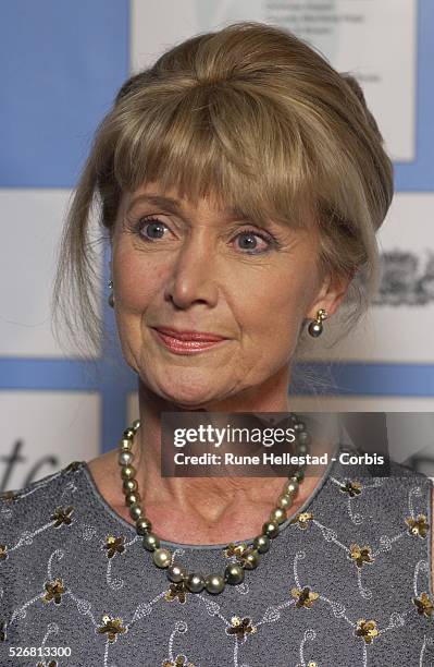 Jan Leeming at the British Book Awards at Grosvenor House in Park Lane.