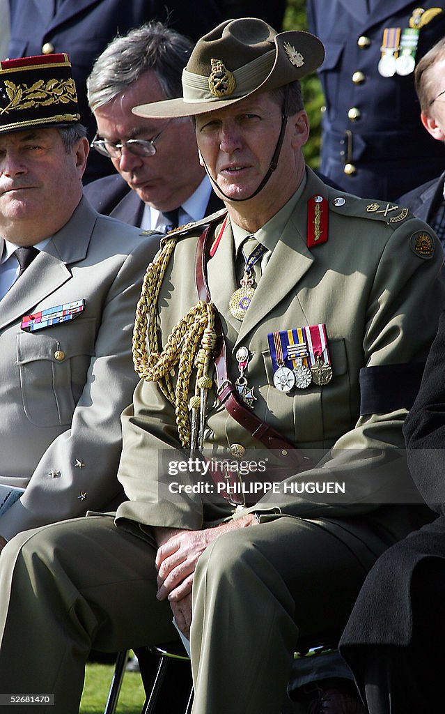 Australian chief of staff Peter Leahy at