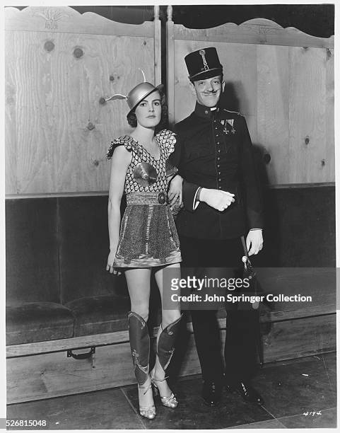 Fred Astaire and Wife Wearing Costumes