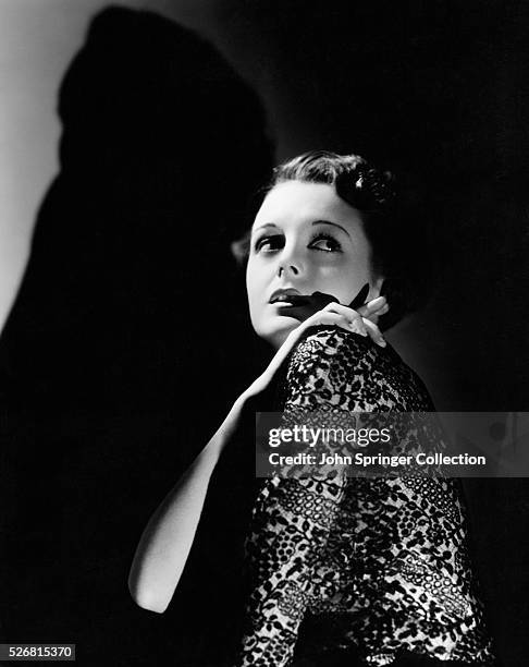 Actress Mary Astor stars as Gladys Russell in the 1935 film Page Miss Glory.