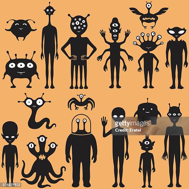 194 Ilustrações de Alien Silhouette - Getty Images