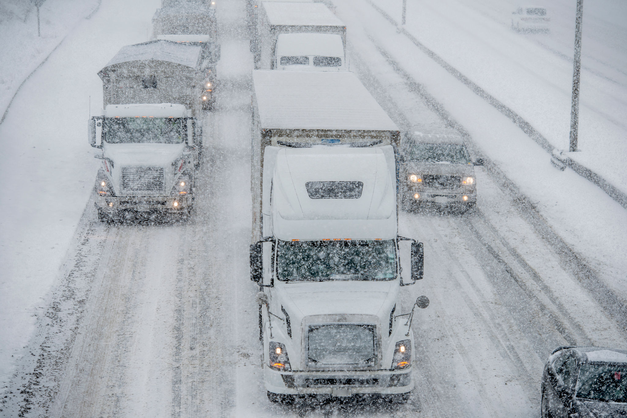 snowy logistics