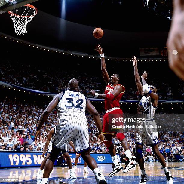 1995 Rockets Final 946 1995 Nba Finals Photos & High Res Pictures - Getty Images