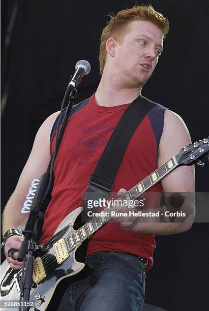 Queens of the Stoneage perform at V 2003 Festival.