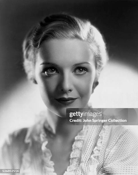 Actress Madeleine Carroll