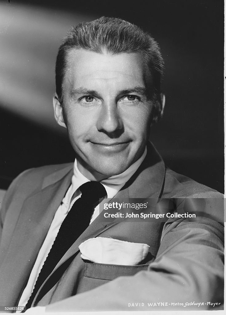 Actor David Wayne