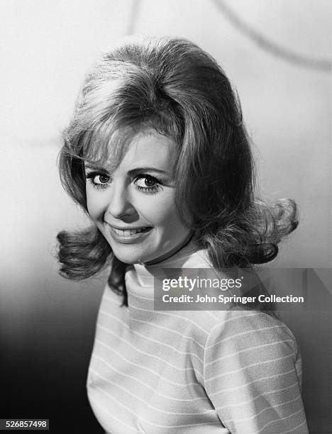 Actress Deborah Walley at the time of her appearance on the television series The Mothers-In-Law.