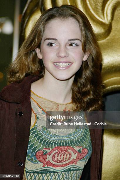 Emma Watson attends The Childrens BAFTA at Hilton, Park Lane.