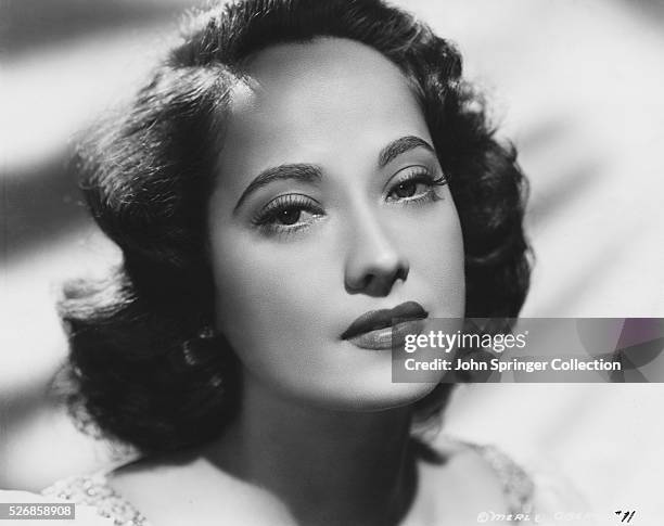 Actress Merle Oberon