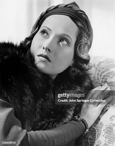 Actress Merle Oberon