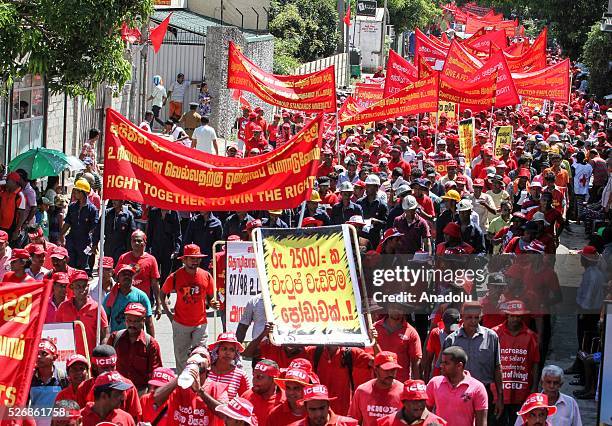 Marxist Rally Sri Lankan Marxist Party Photos and Premium High Res Pictures - Getty ...