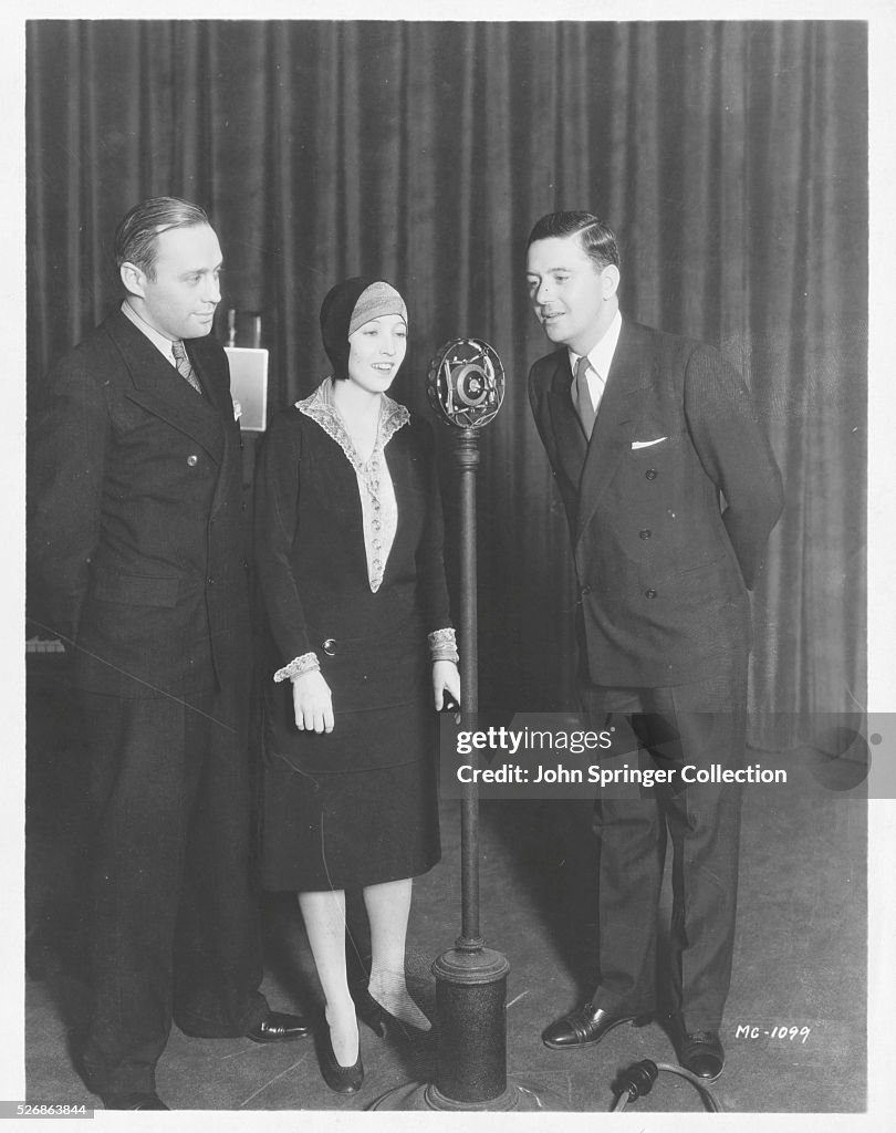 Jack Benny Watching Bessie Love and Charles King Sing