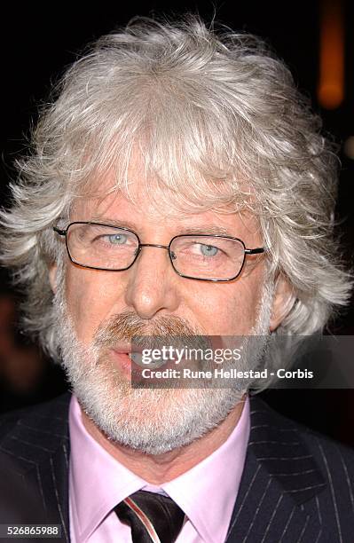 American director Charles Shyer arrives for the premiere of his movie "Alfie" at the Empire Leicester Square in London.