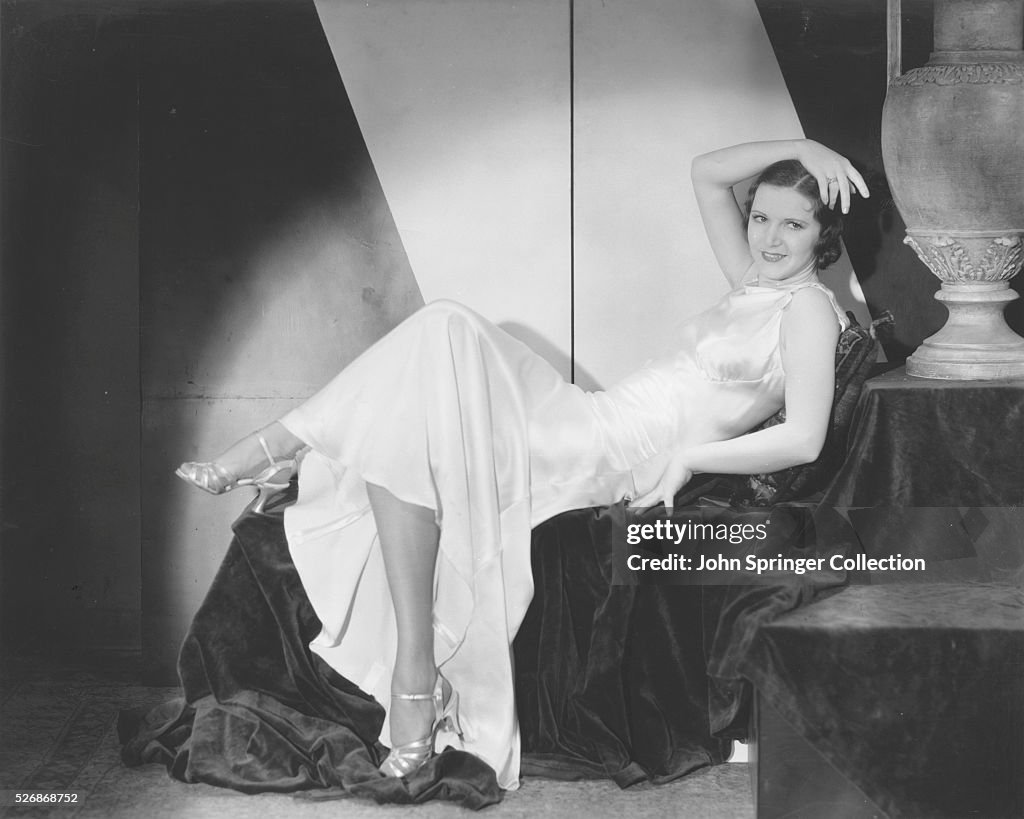 Promotional still of actress Betty Boyd for the 1934 film An Old