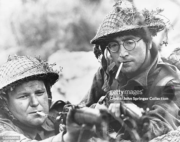 John Lennon as British soldier Gripweed in the 1967 film How I Won the War.