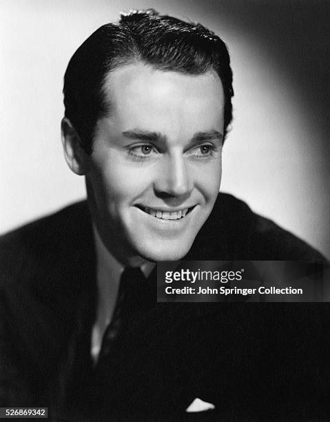 Actor Henry Fonda Smiling