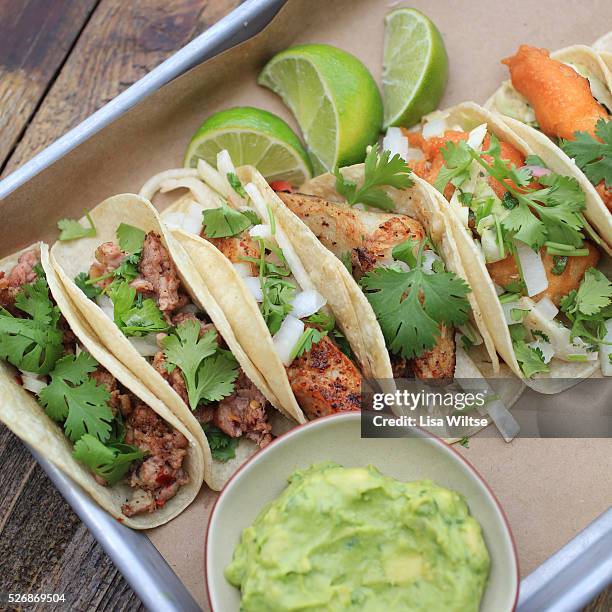 Baja Fish Tacos Photos and Premium High Res Pictures - Getty Images