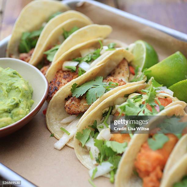 Baja Fish Tacos Photos and Premium High Res Pictures - Getty Images