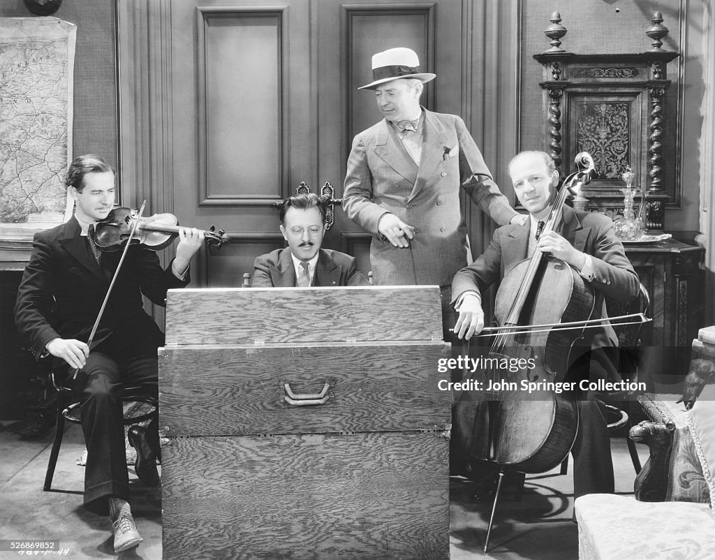 Herbert Brenon with Sideline Orchestra