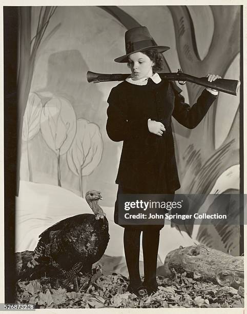 Judy Garland Dressed as a Pilgrim