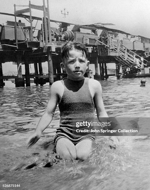 Actor Peter Lawford as Child