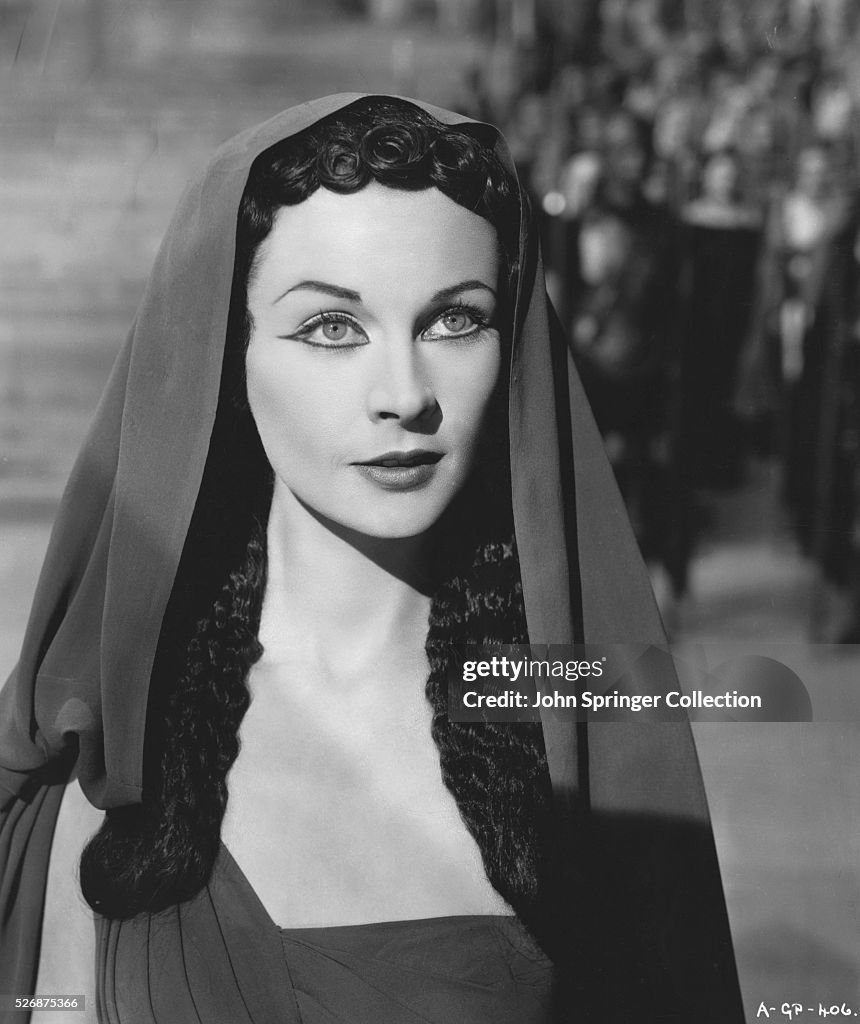 Vivien Leigh in a Scene from Caesar and Cleopatra
