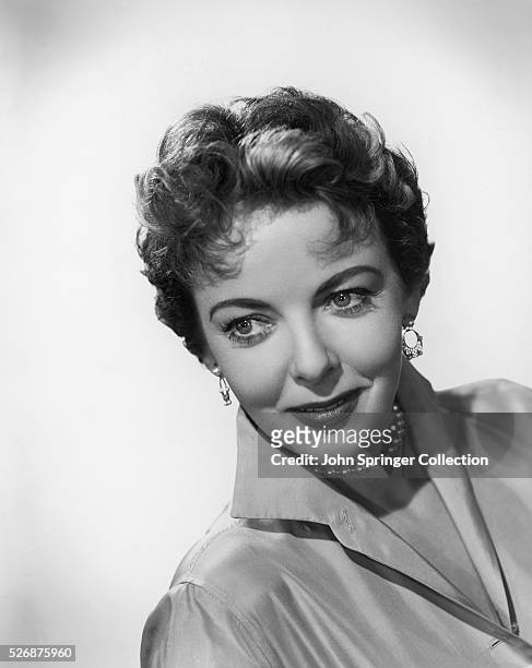 Actress Ida Lupino around the time of her appearance in the 1955 Women's Prison.
