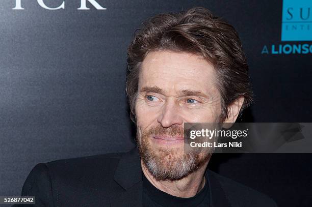 Willem Dafoe attends the "John Wick" special screening at the Regal Union Square Stadium 14 in New York City. �� LAN