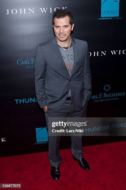 John Leguizamo attends the "John Wick" special screening at the Regal Union Square Stadium 14 in New York City. �� LAN