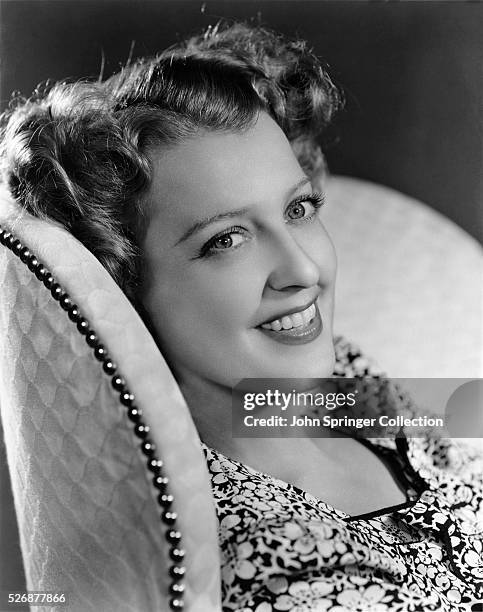 Actress and singer Jeanette MacDonald around the time of her 1940 motion picture Bitter Sweet.