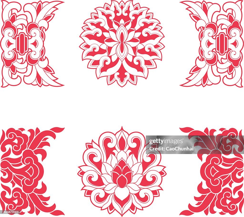Chinese Writing Pattern Chinese Art Patterns