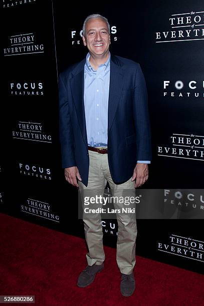 Michael J. Massimino attends "The Theory of Everything" New York premiere at the Museum of Modern Art in New York City. © LAN