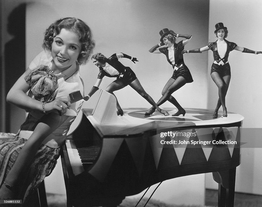 Eleanor Powell Practicing Tap Dance Moves