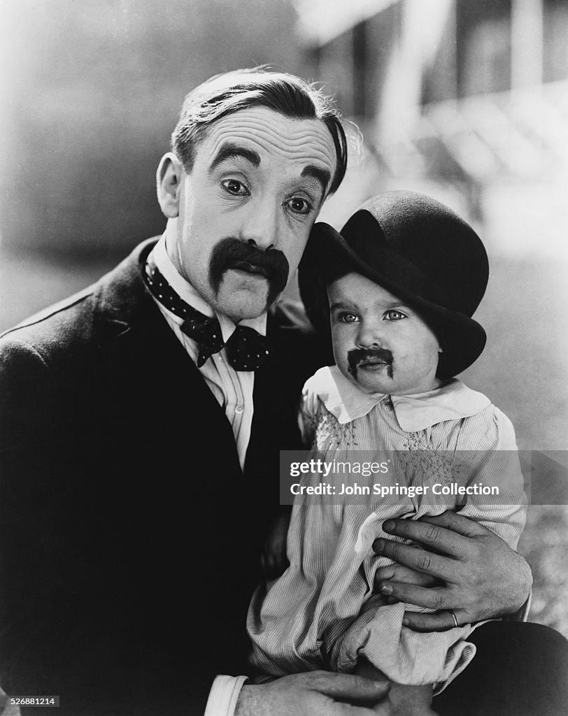 Snub Pollard with Mustachioed Baby