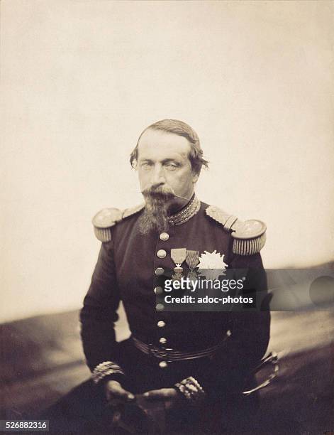 Napoleon III , French emperor born in Paris . In 1857.
