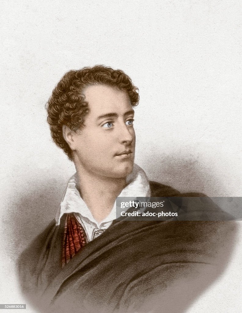 George Gordon Byron British Poet Born In London Coloured News george-gordon-byron-british-poet-born-in-london-coloured-news