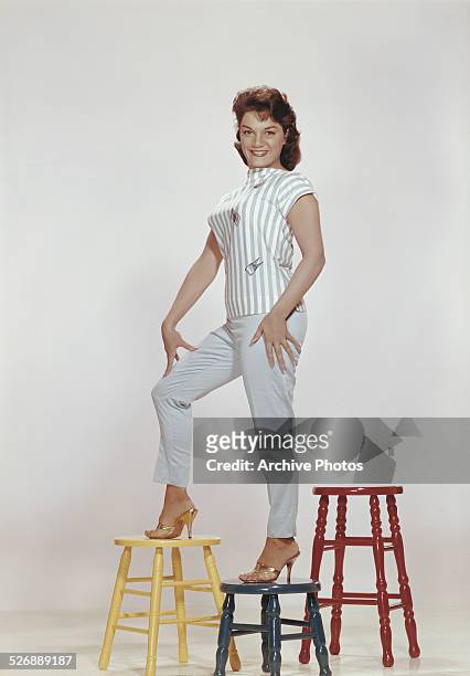 American pop singer Connie Francis, circa 1960.