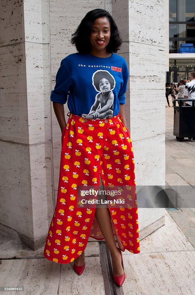 USA - Mercedes Benz Fashion Week - SS15 In New York