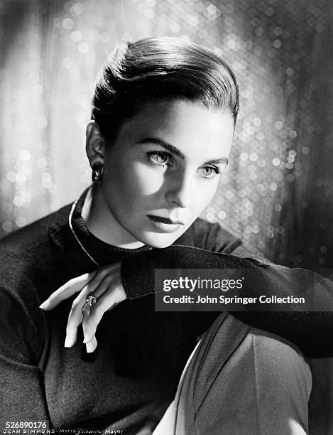 Actress Jean Simmons