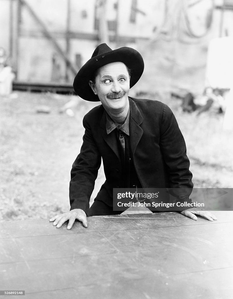 Actor Ben Turpin