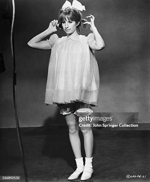 Barbra Streisand in Costume from Funny Girl