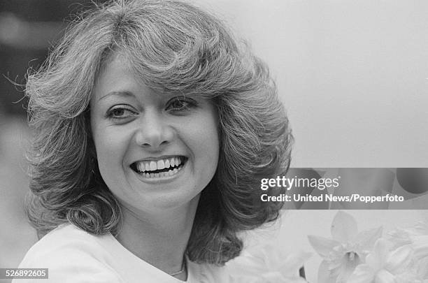 English singer and actress, Elaine Paige who plays the role of Eva Peron in the musical Evita, pictured in London on 27th April 1978.