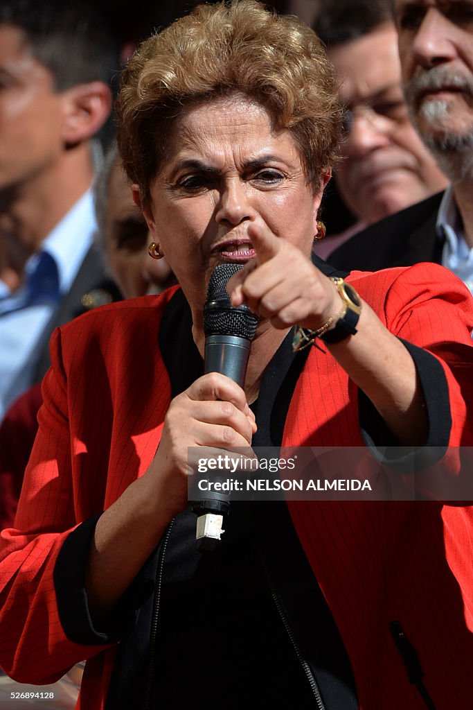 BRAZIL-MAY DAY-ROUSSEFF